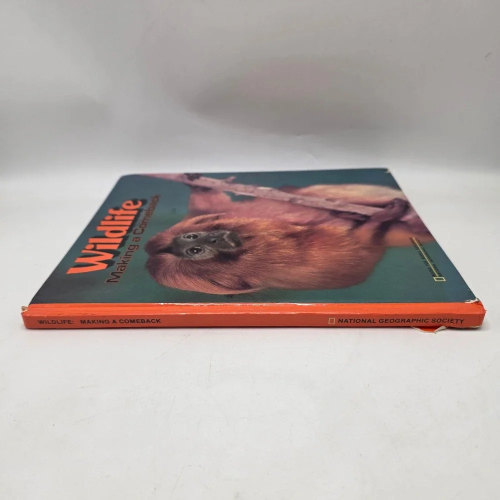 National Geographic Wildlife Making a Comeback Hardcover Book Nature